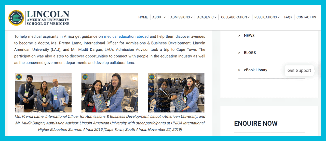 Meeting with Guyana’s High Commissioner to Africa – News article for Lincoln American University, Guyana - By ZeroAdo