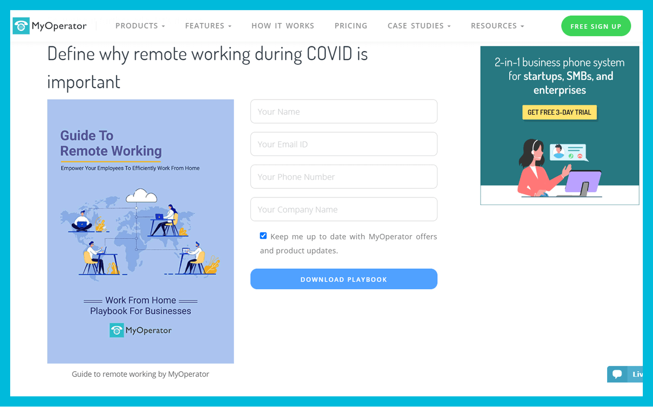 Work From Home During Coronavirus - Business Guide To Remote Working – Blog for MyOperator - By ZeroAdo