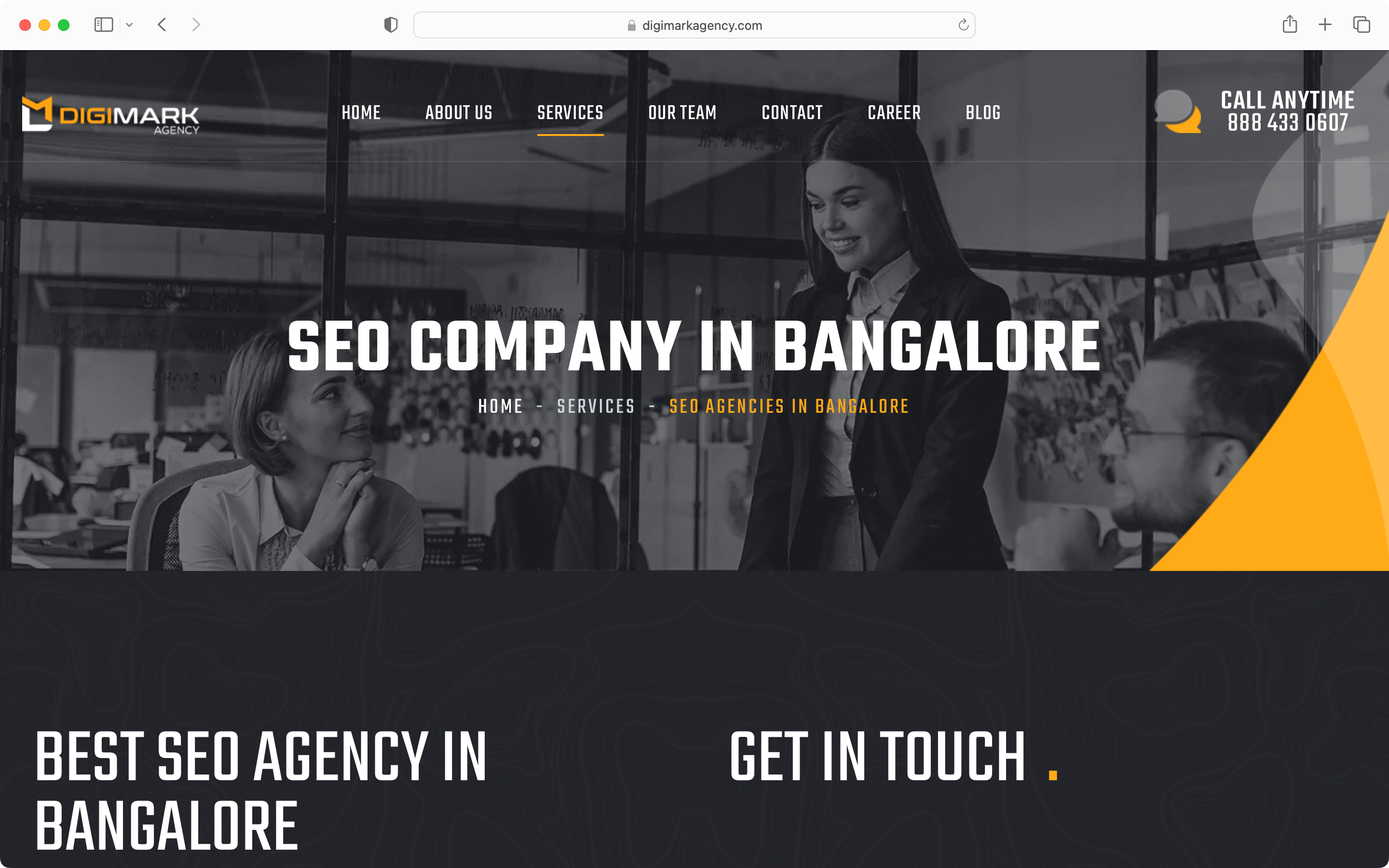 DigiMark Agency is one of the best SEO services company in Bangalore India.