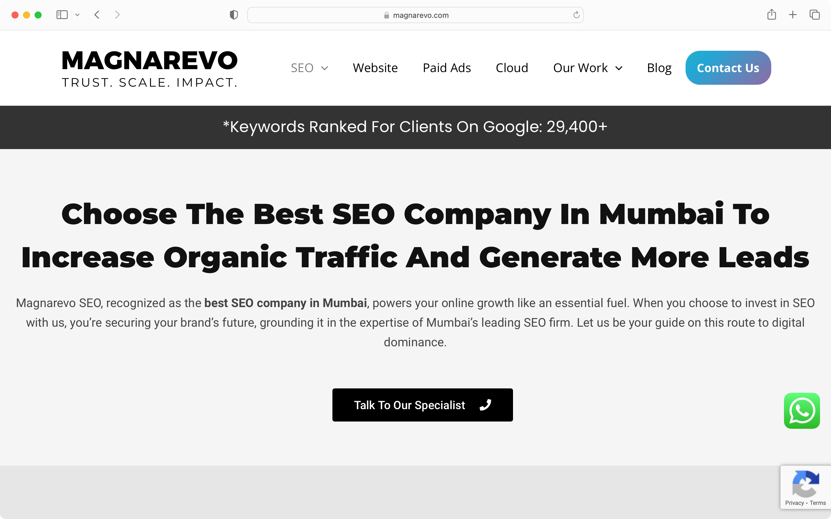 Magnarevo is one of the best SEO companies in malad West Mumbai.