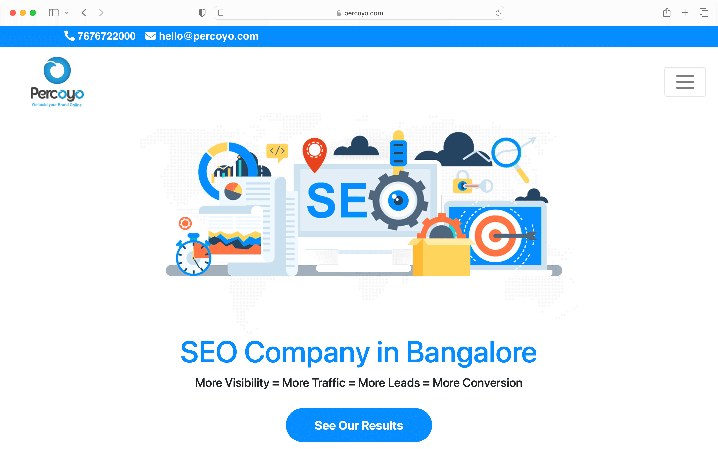 Percoyo provides one of the best SEO marketing services in Bangalore.