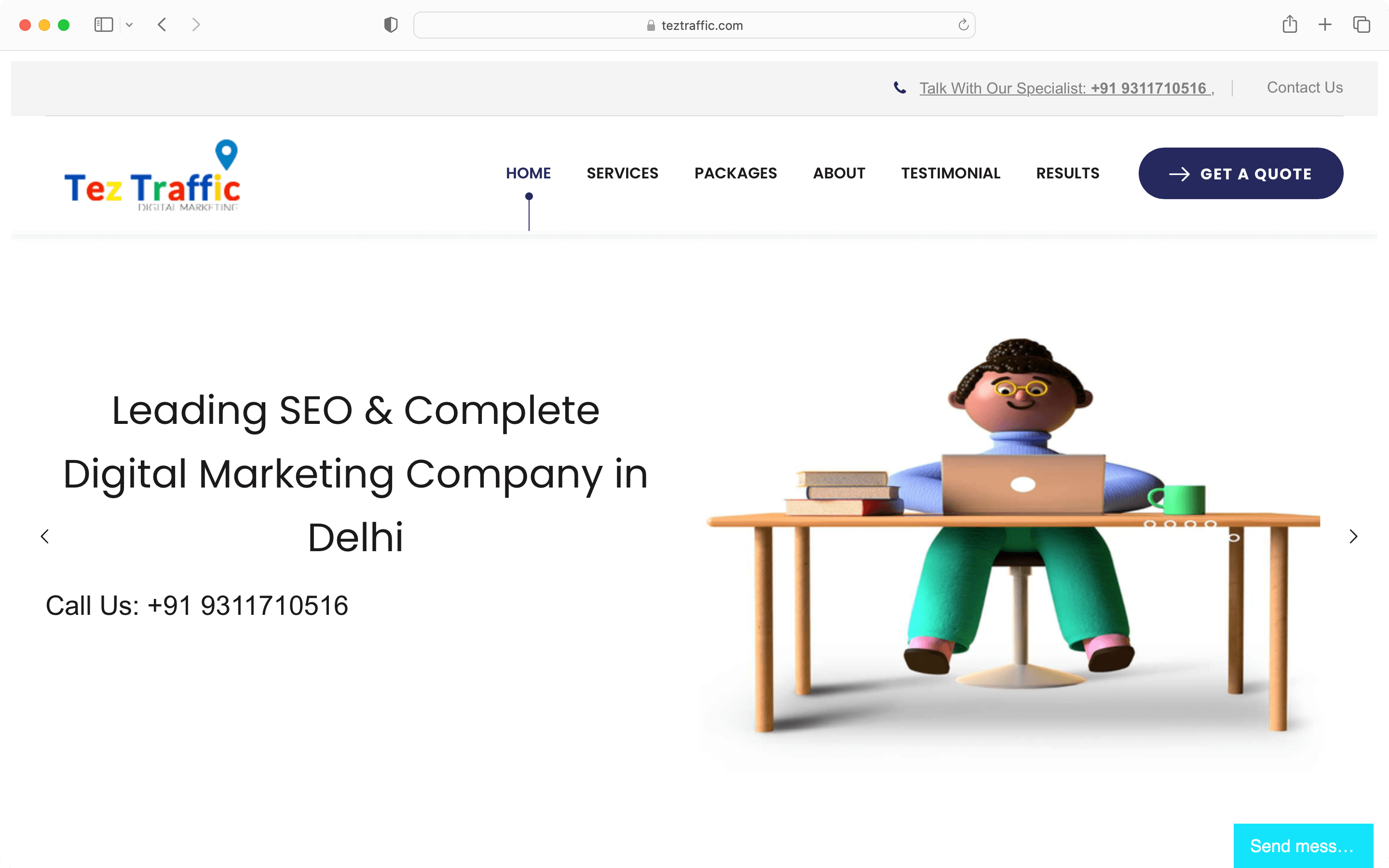 Tez Traffic is among the best seo companies in Delhi.