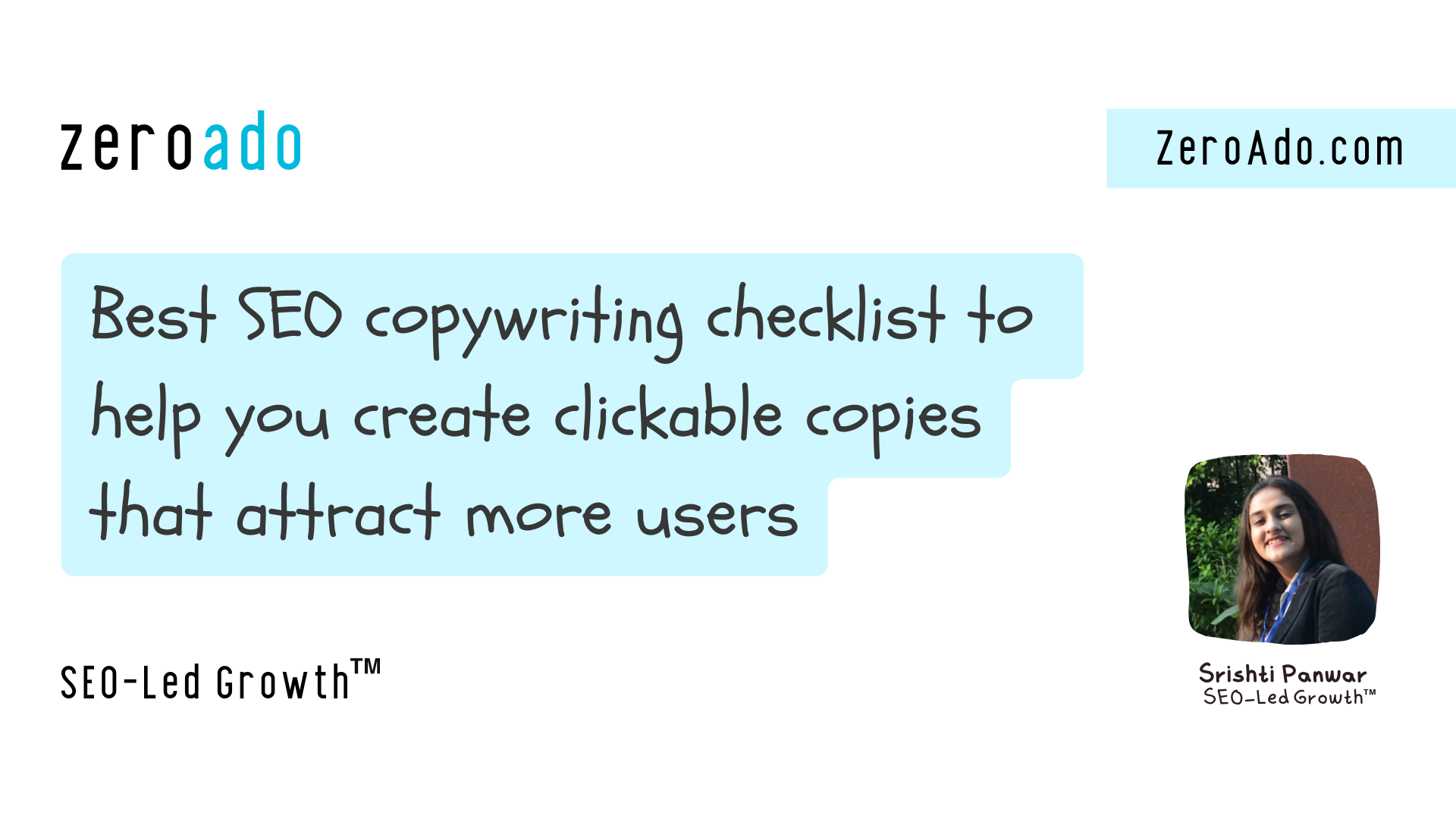 Best SEO copywriting checklist to write rank worthy SEO copies.