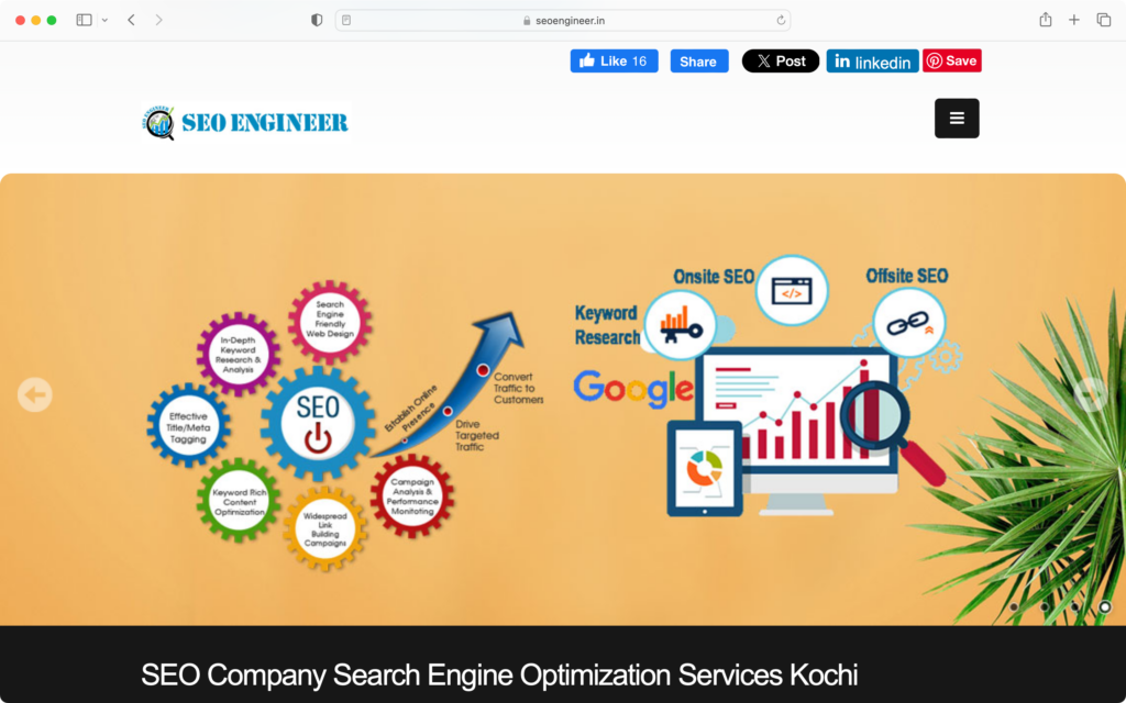 SEO Engineer is one of the best SEO agencies in Kochi.