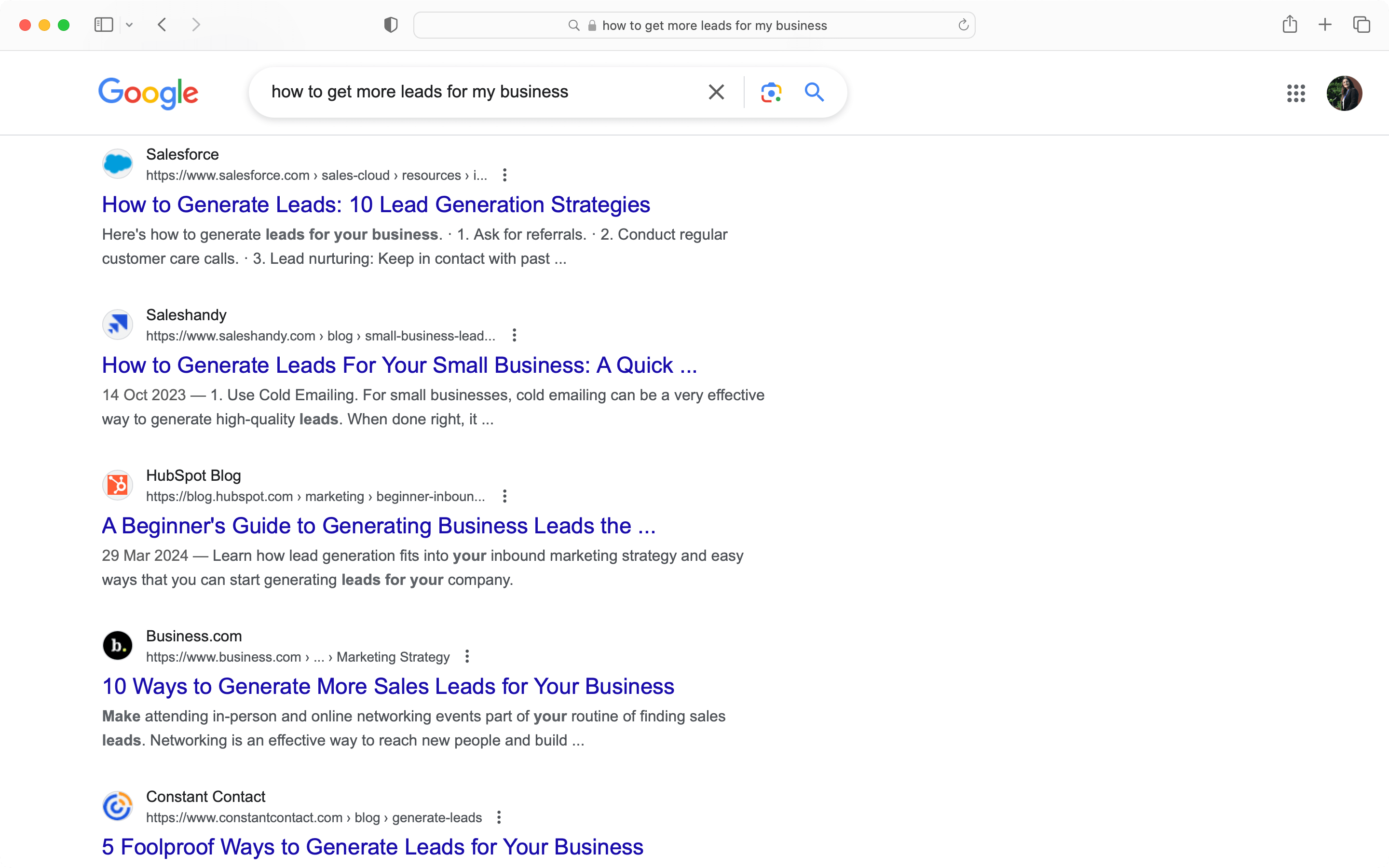 Example of how-to and guides types of content for SEO. 