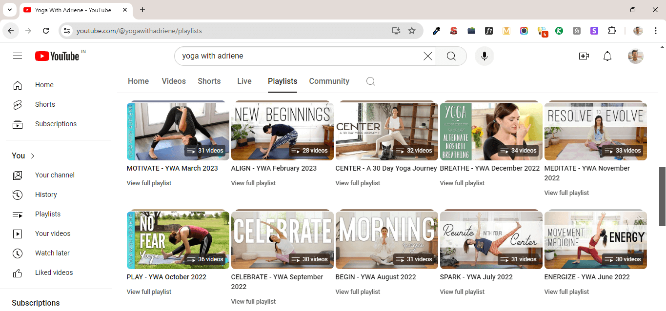 Arranging videos for YouTube playlists is one of the best YouTube SEO practices.