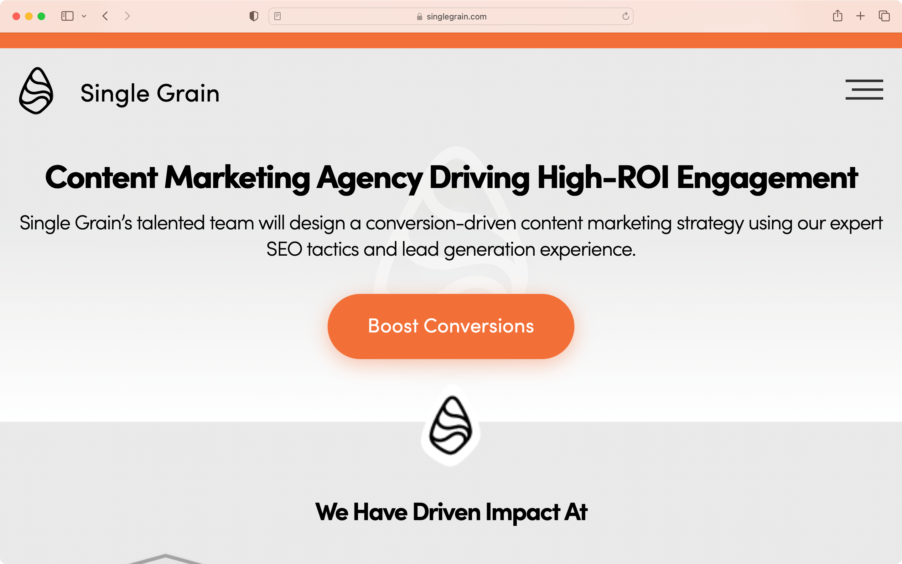 Single Grain is another one of the top SaaS content marketing agencies.