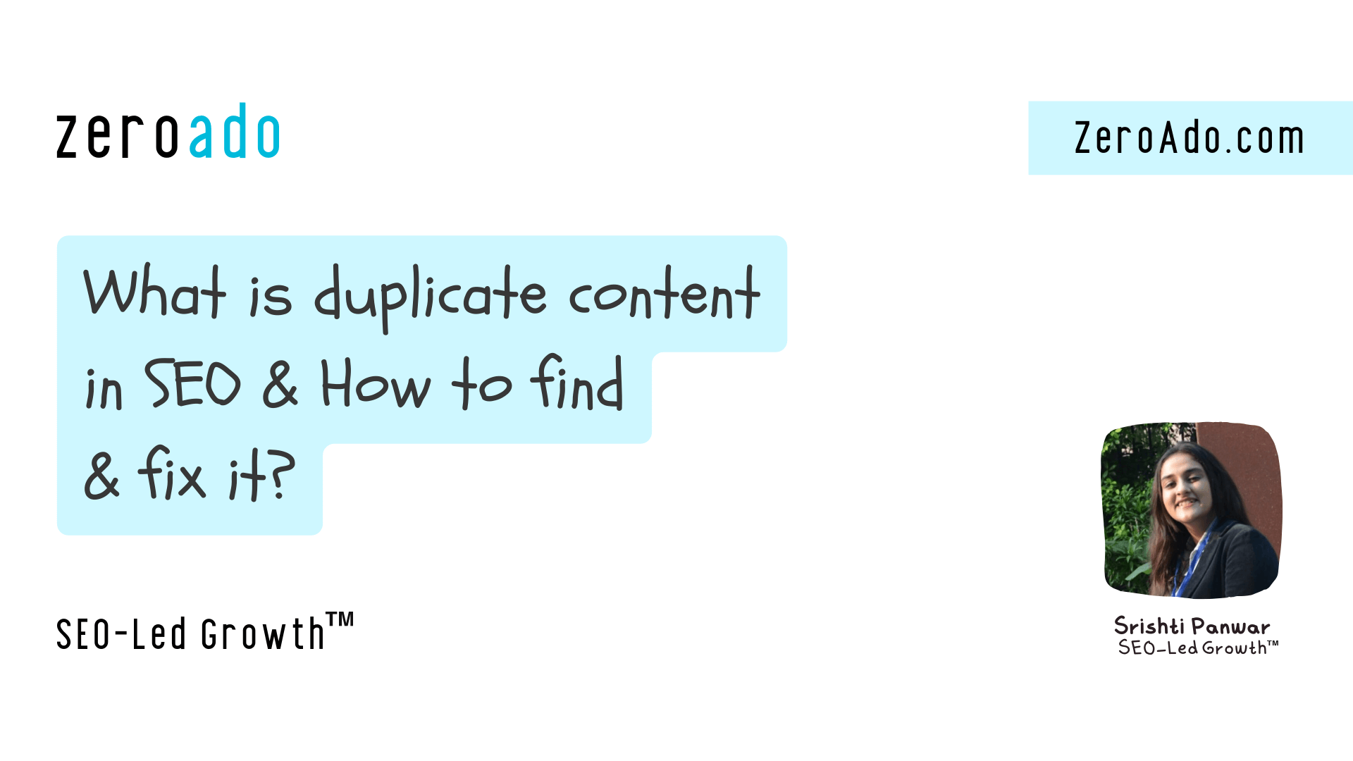 Duplicate content in SEO and tips to fix it.