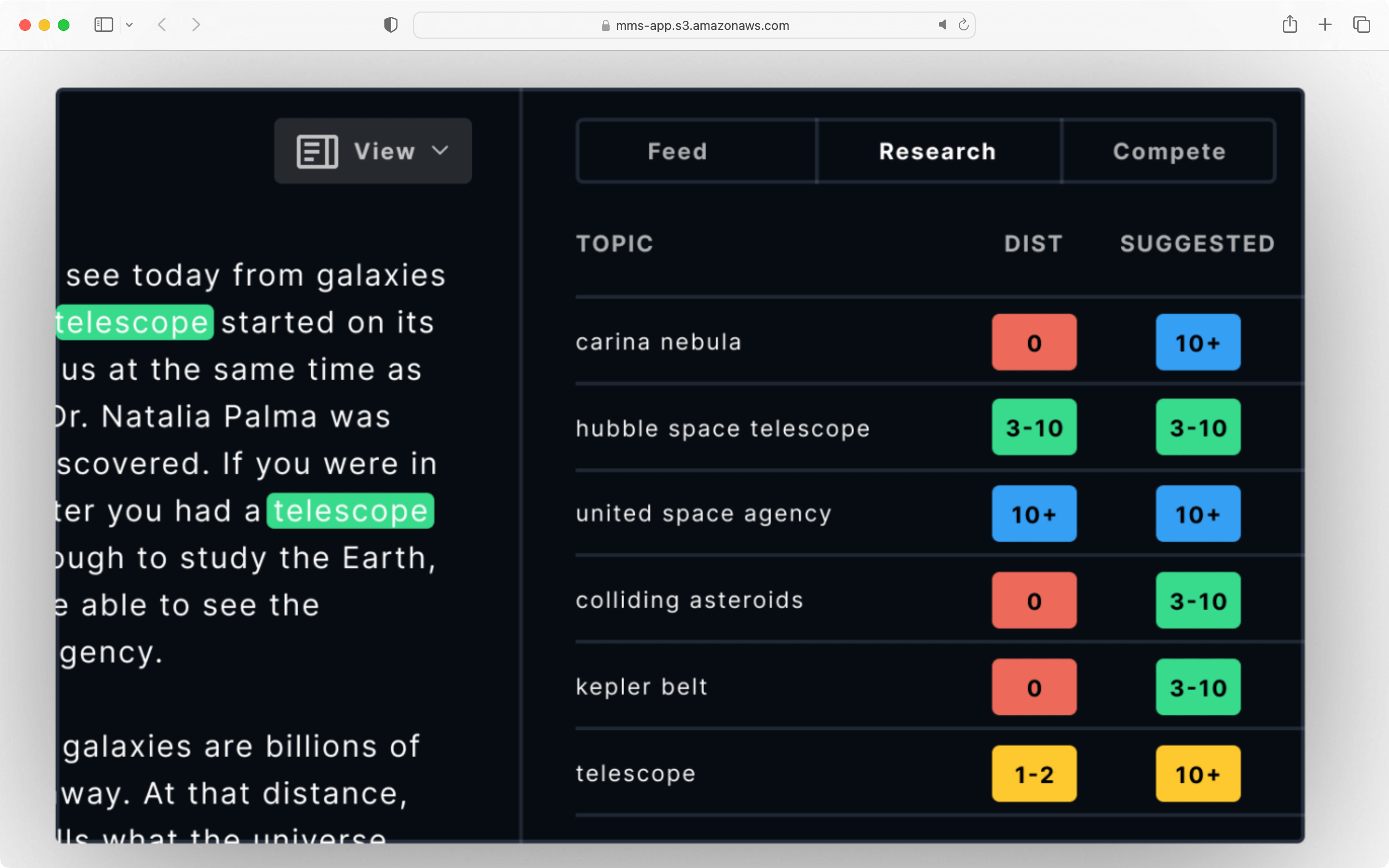 MarketMuse is one of the best content writing tools for SEO.