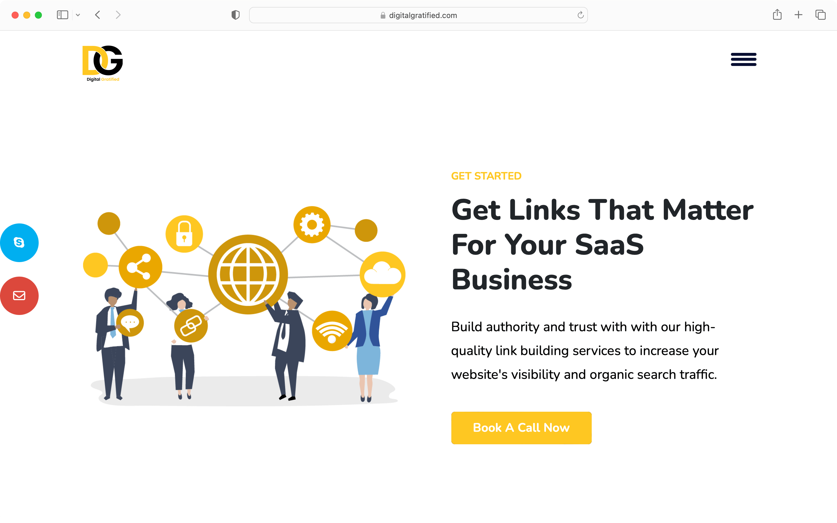 Digital Gratified is one of the best SaaS link building agencies.