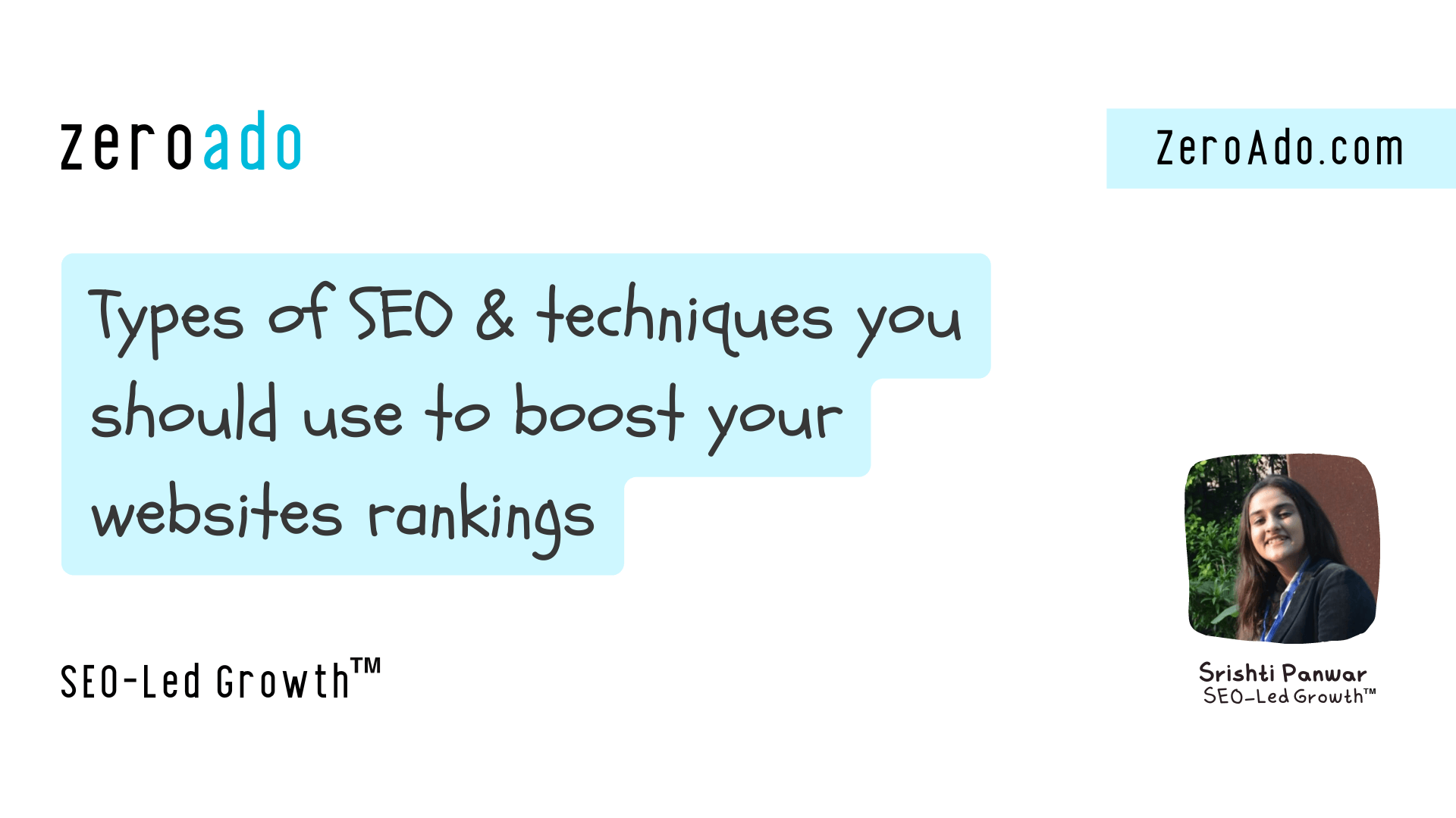 Types of SEO to try for business growth and success.