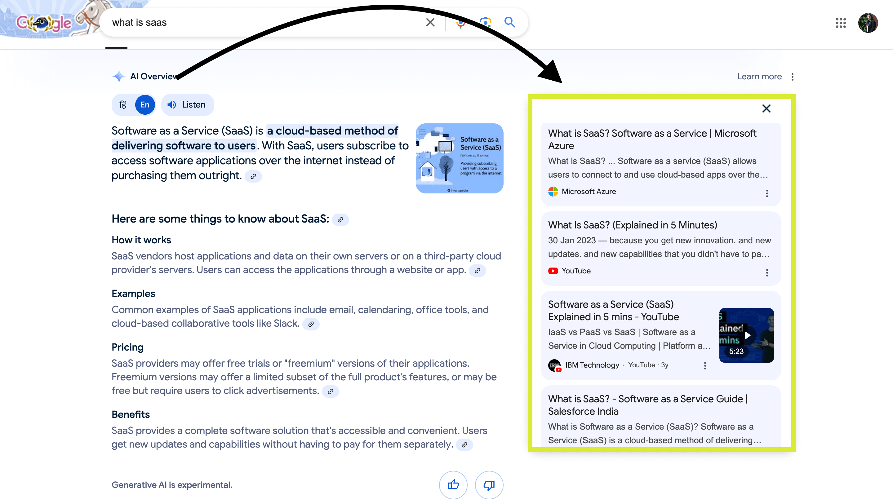 SEO backlinks impact your rankings in AI overviews as well.
