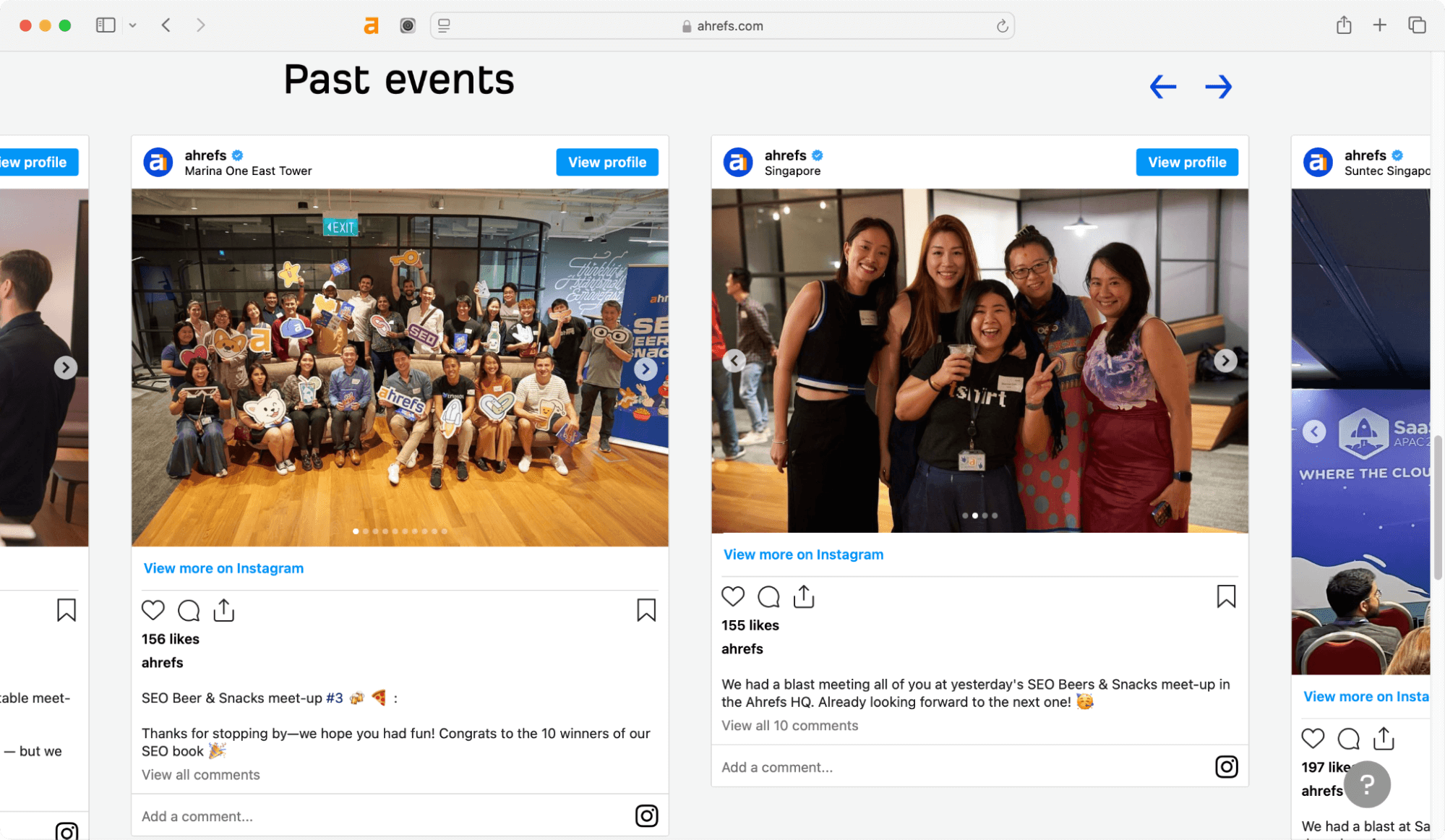 Ahrefs - SaaS sales funnel.