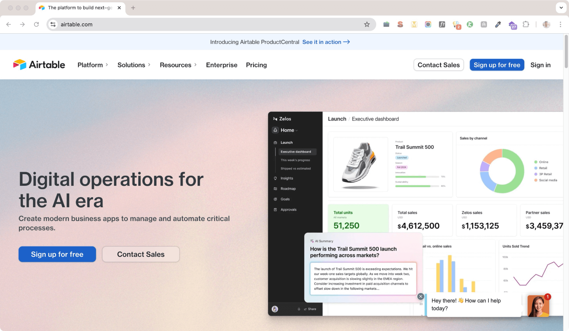 Airtable - B2B SEO strategy.