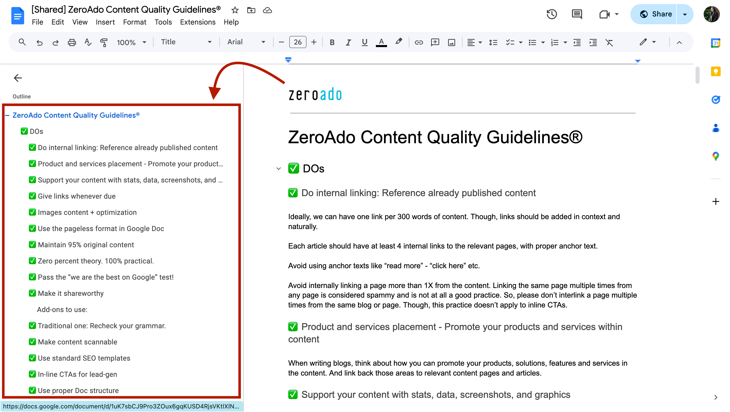 Improve your website authority by creating quality content as per ZeroAdo’s guidelines. 