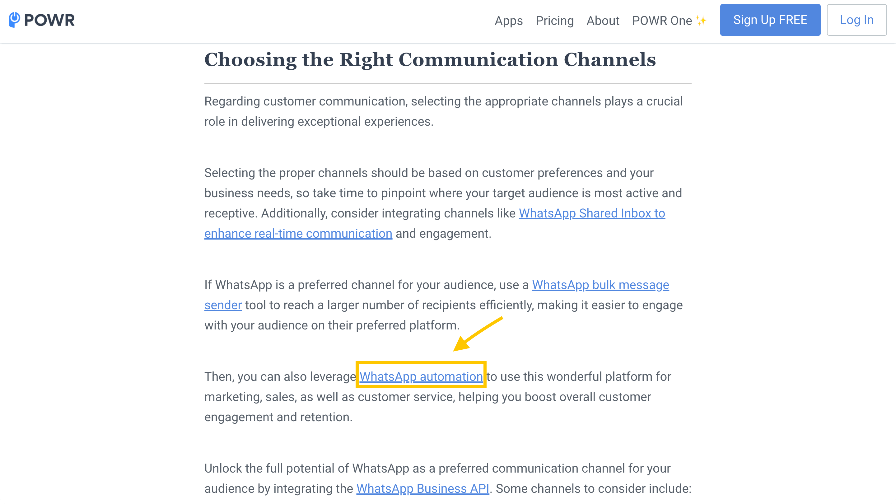 Example of high authority backlink built editorially by ZeroAdo. 