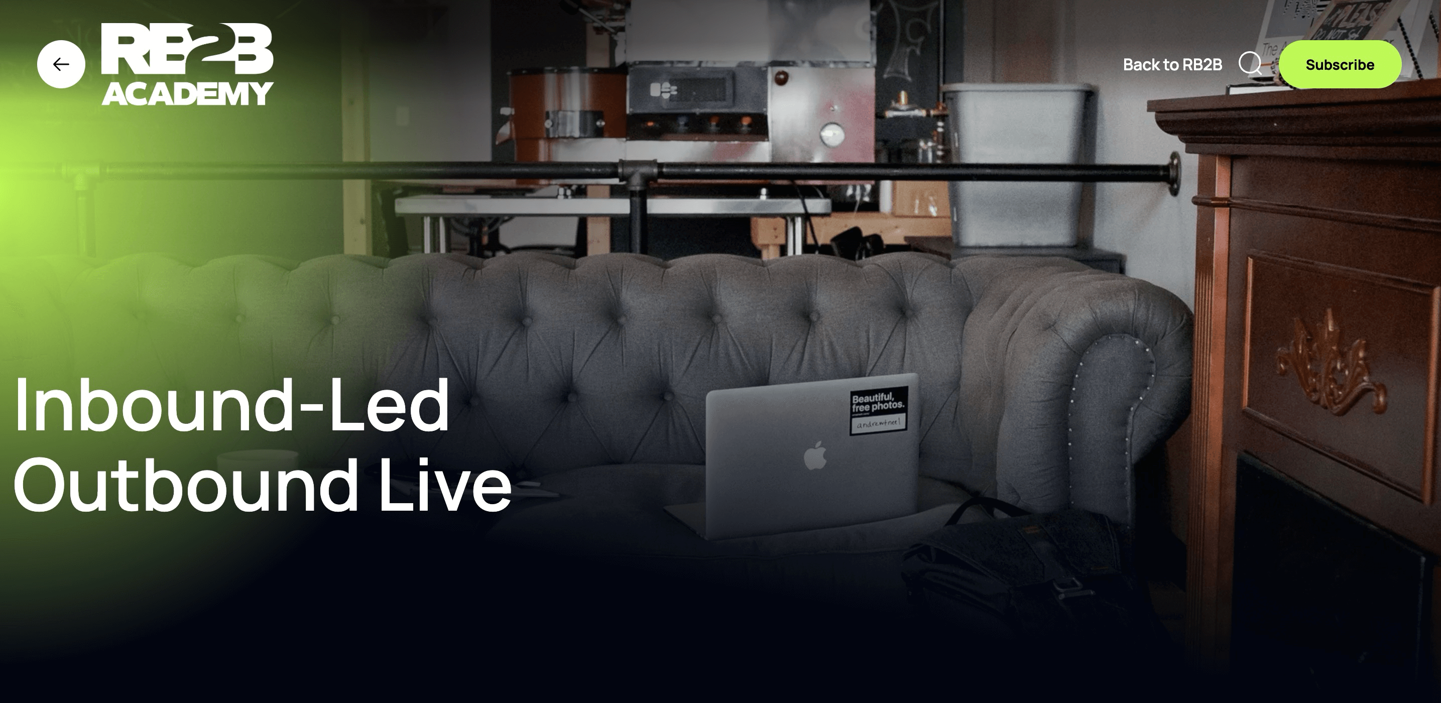 Inbound-led outbound is one of the recent SaaS marketing trends. 