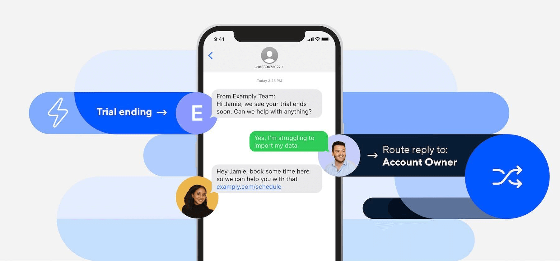 Intercom - B2B SaaS sales funnel.