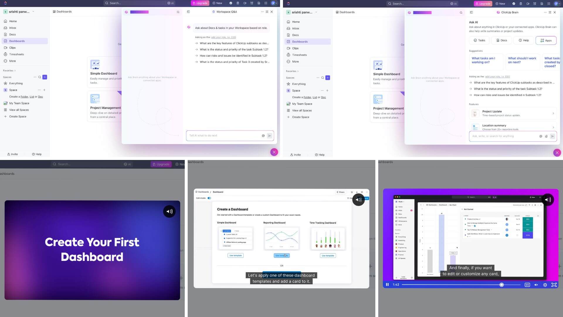 ClickUp has been able to improve their SaaS growth rates with the help of a solid onboarding experience along with other things. 