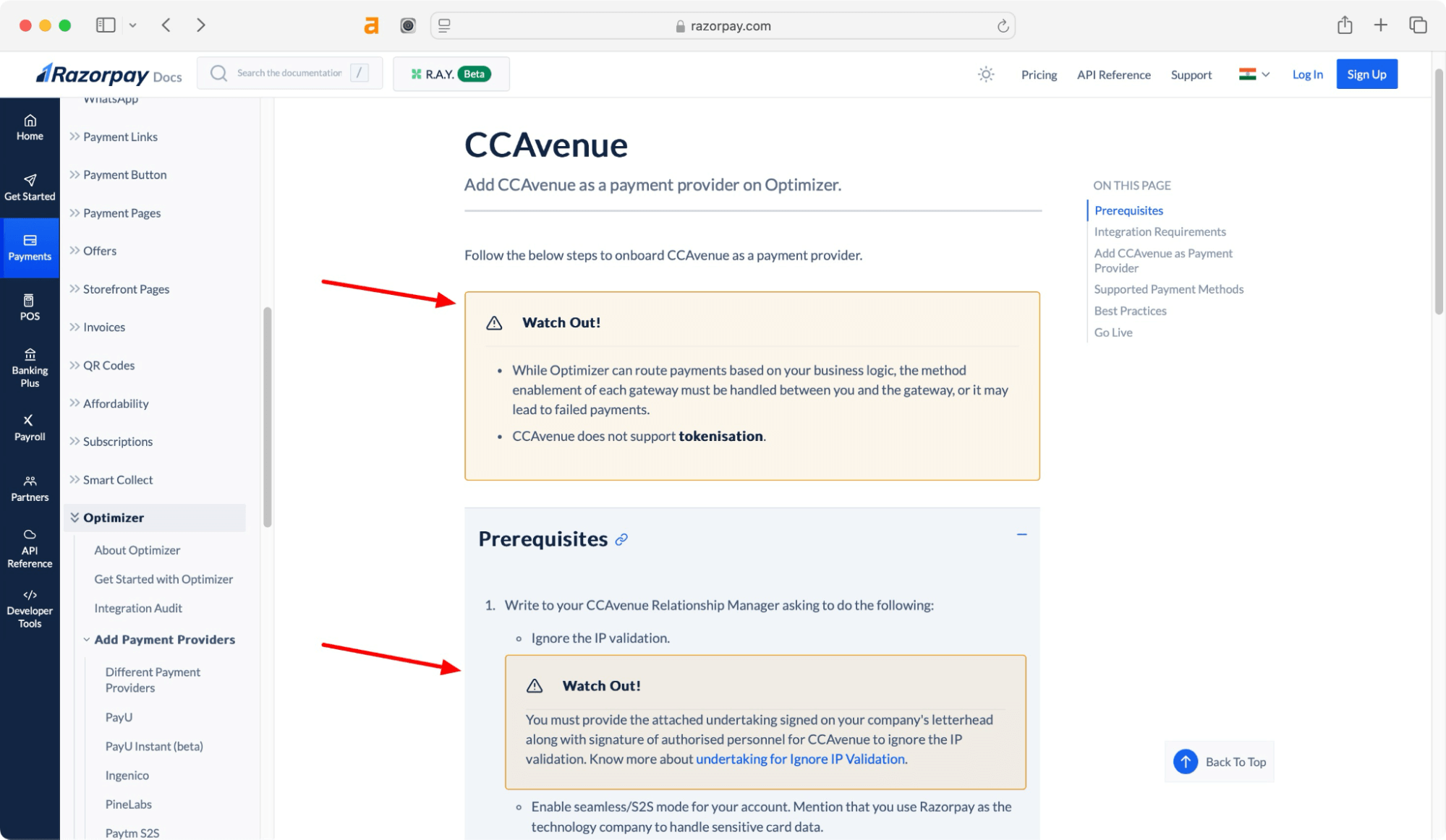 Razorpay - B2B SaaS marketing funnel.