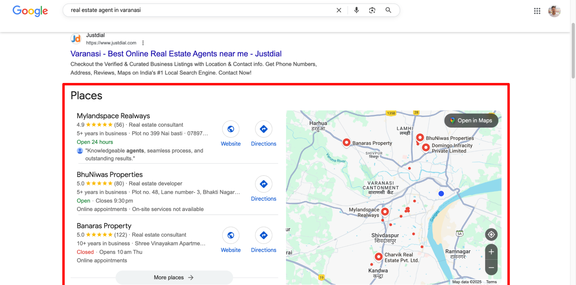 Optimizing Google Business Profile boosts local real estate walk-ins.