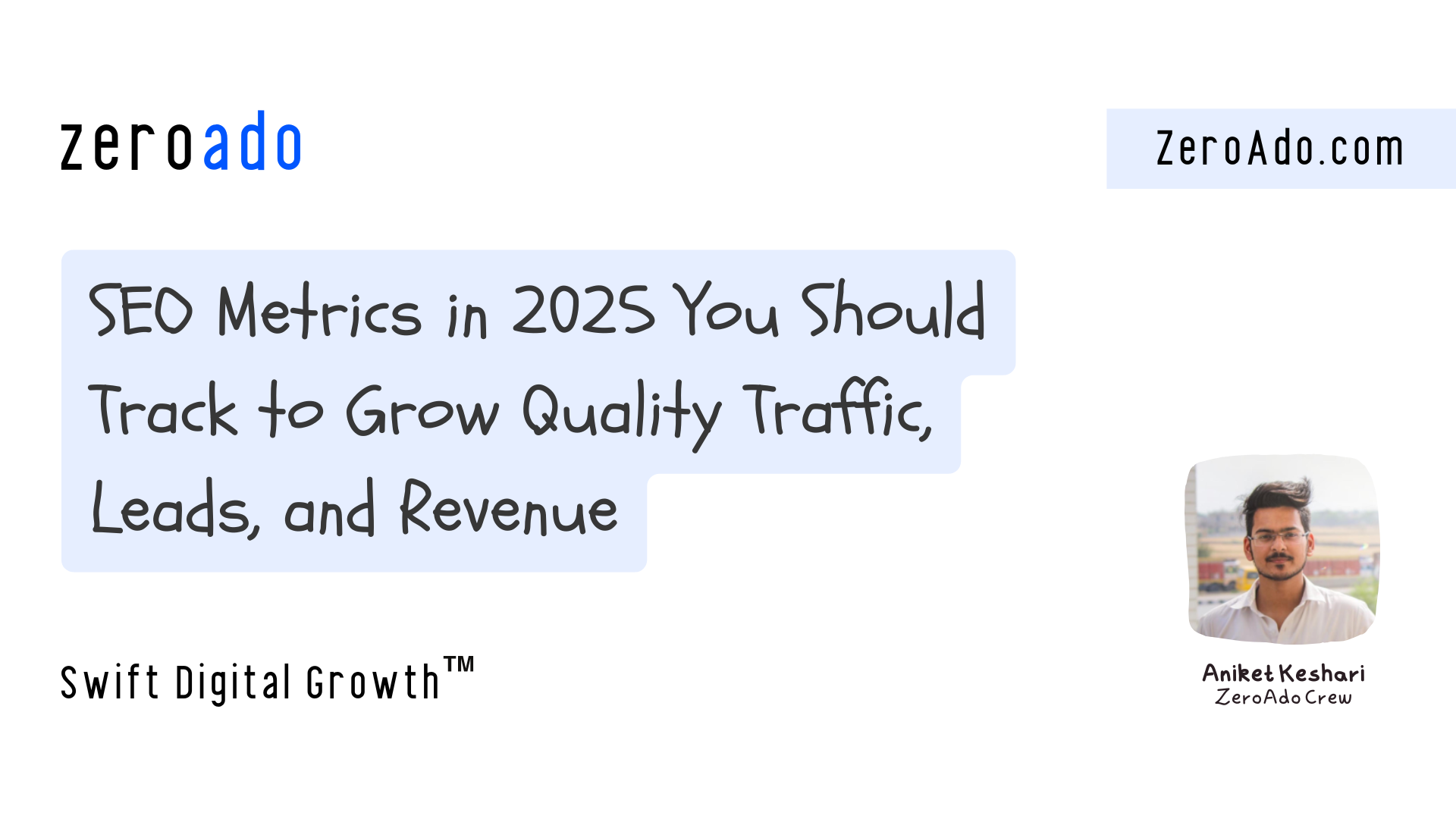 SEO metrics by ZeroAdo