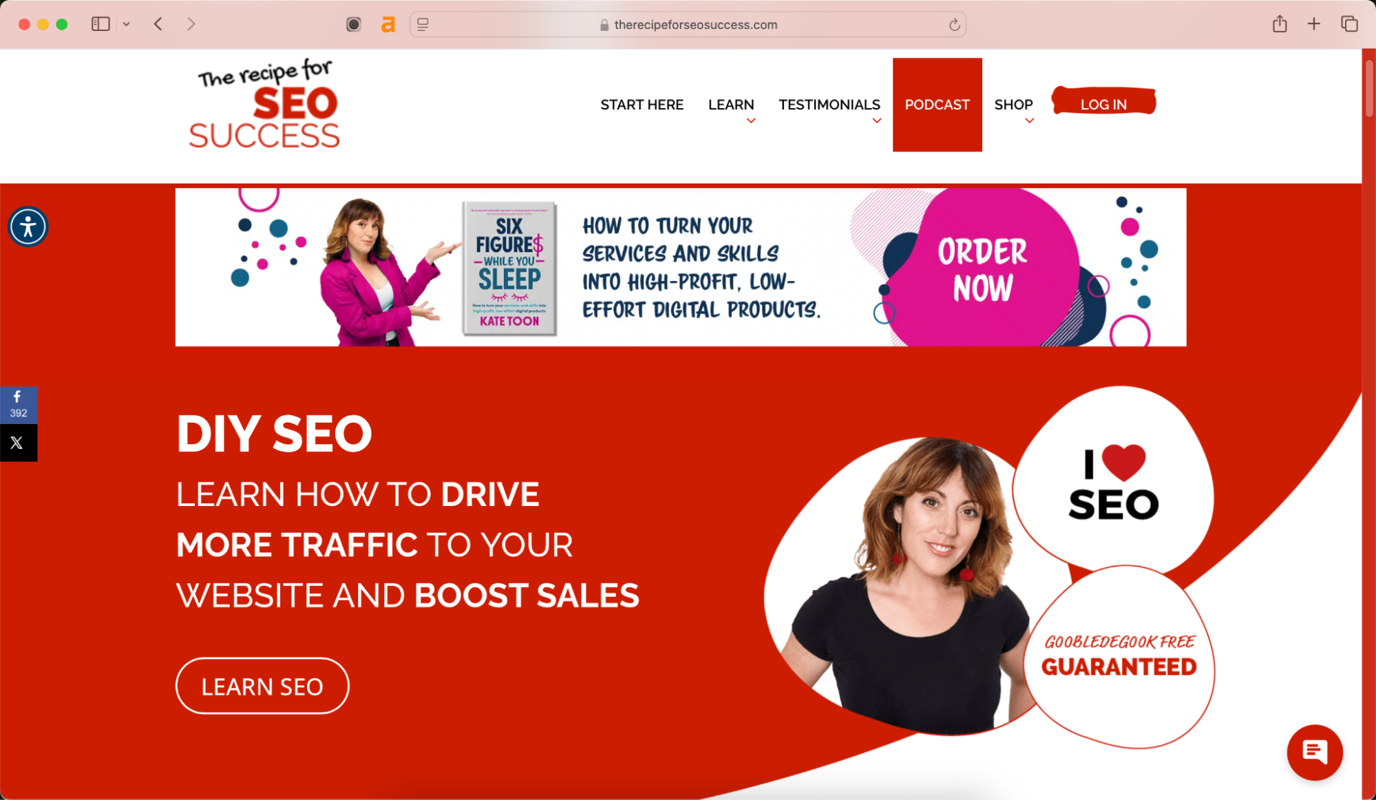 The Recipe for SEO Success is one of the best SEO podcasts.