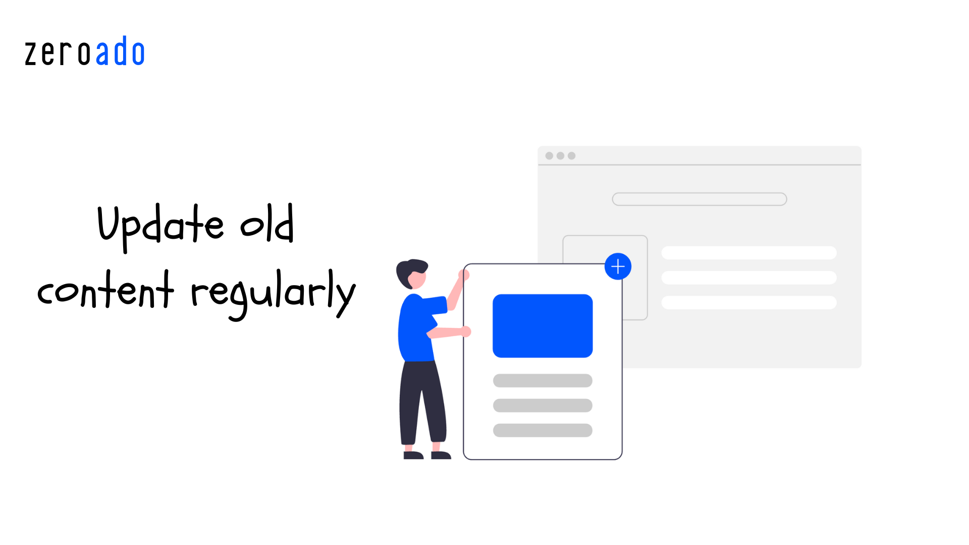 Why regularly updating old content improves SEO results.