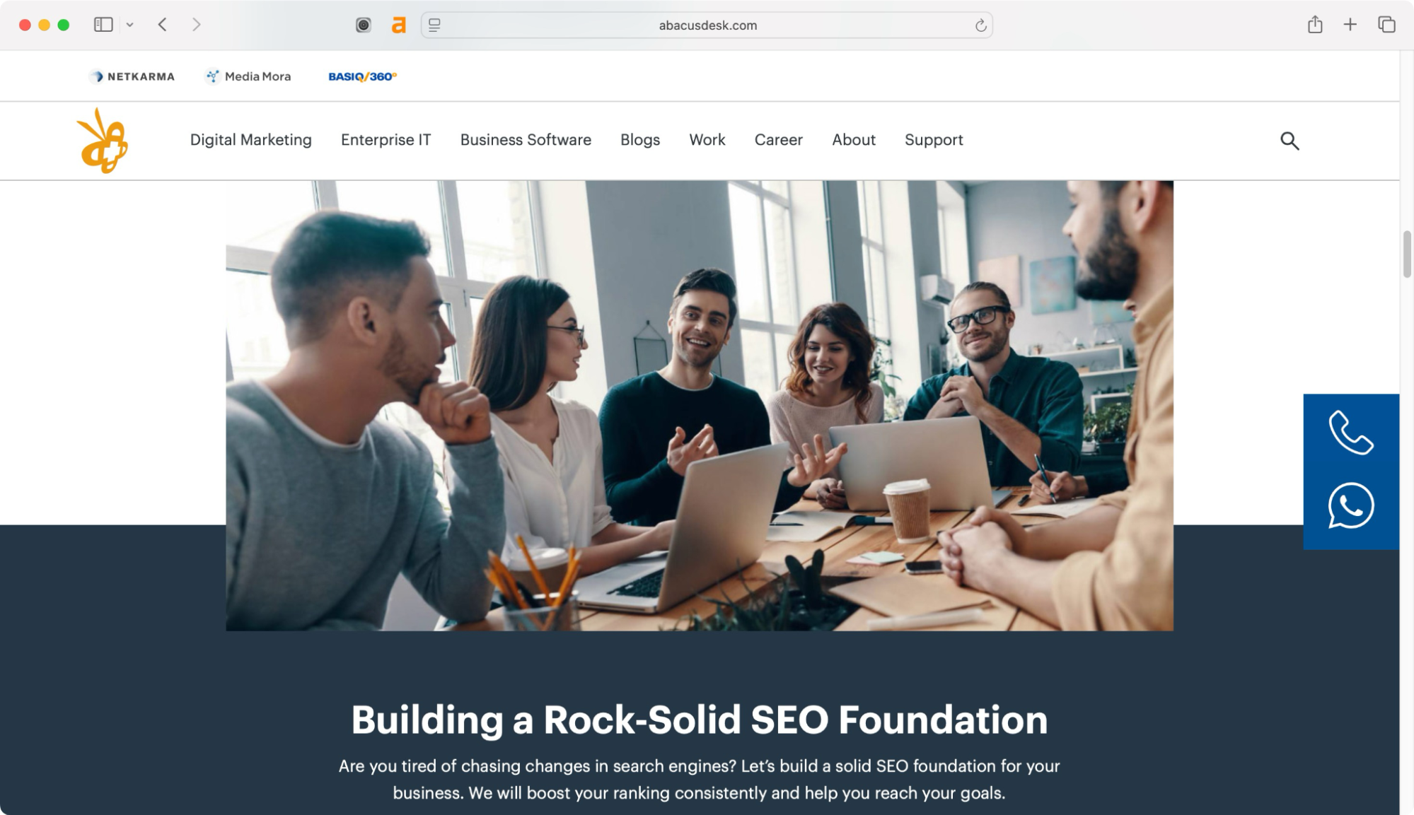 Abacus Desk is an SEO services company based in Faridabad, India.