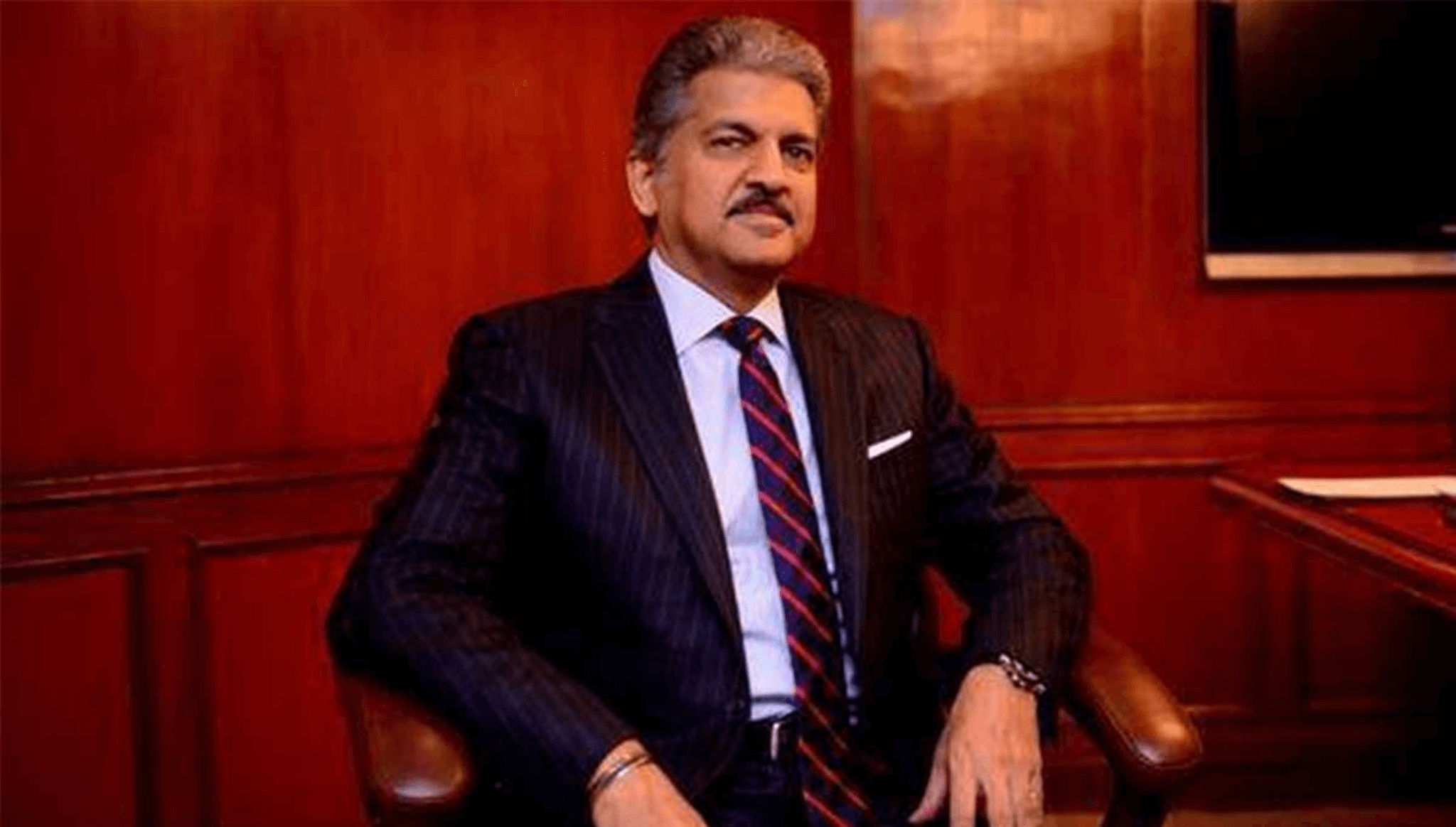 Anand Mahindra, chairman of Mahindra Group in India.