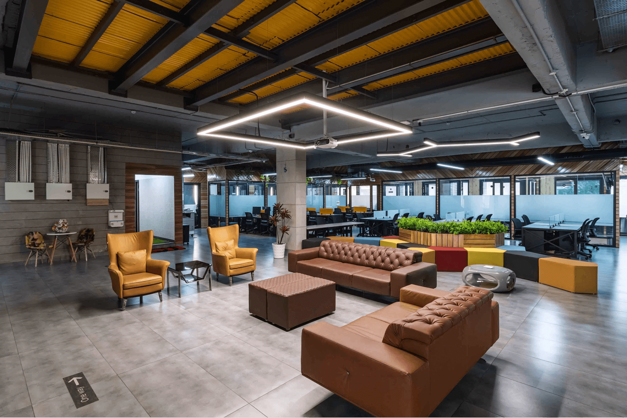 &work Coworking is a premium coworking space in Faridabad for all kinds of folks 2.