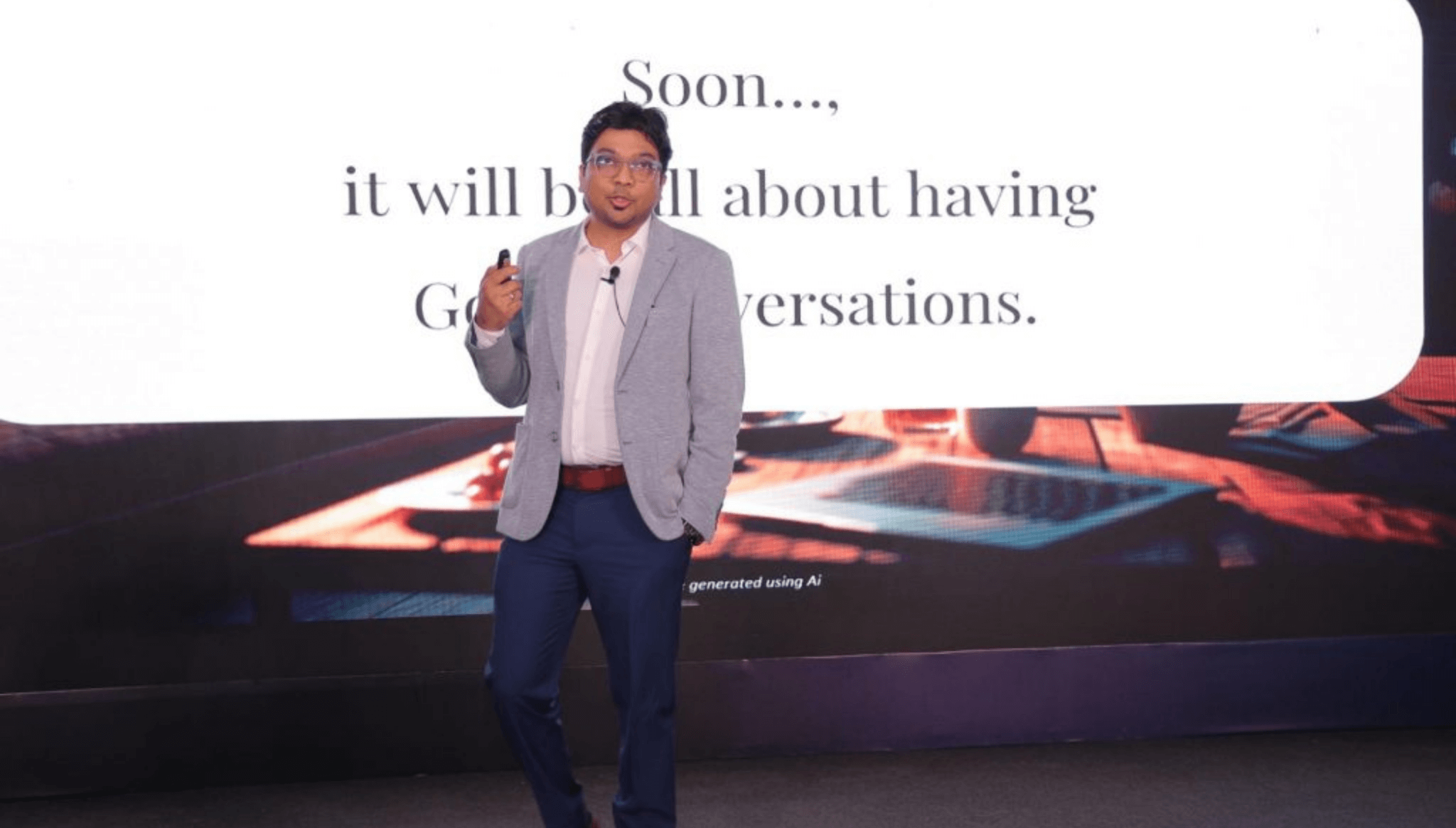 Ankit Jain, founder and CEO of MyOperator in India.