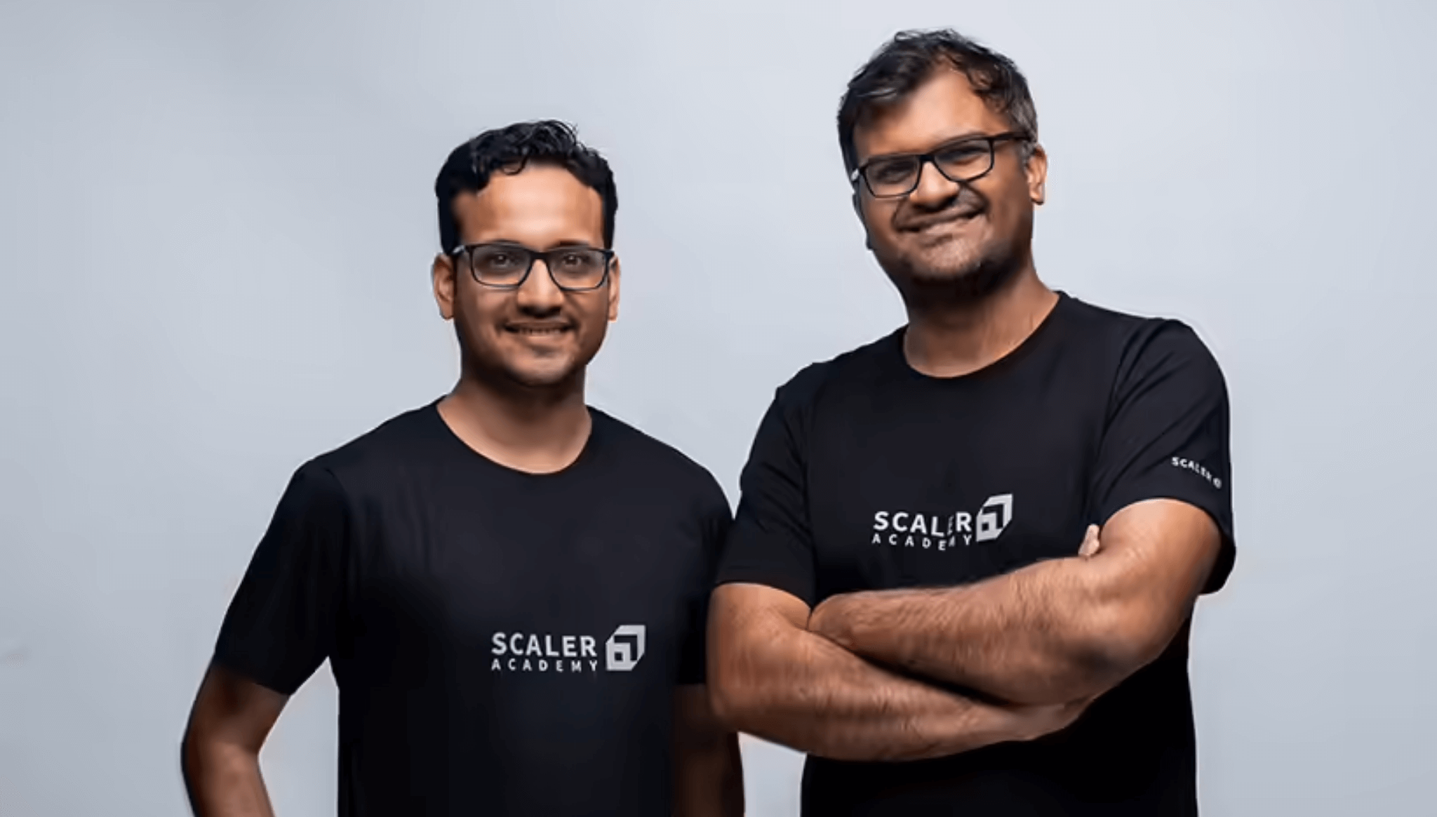 Anshuman Singh and Abhimanyu Saxena, co-founders of Scaler in India.