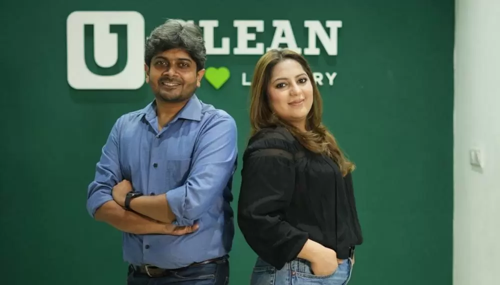 Arunabh Sinha and Gunjan Taneja from UClean are top entrepreneurs in Faridabad.