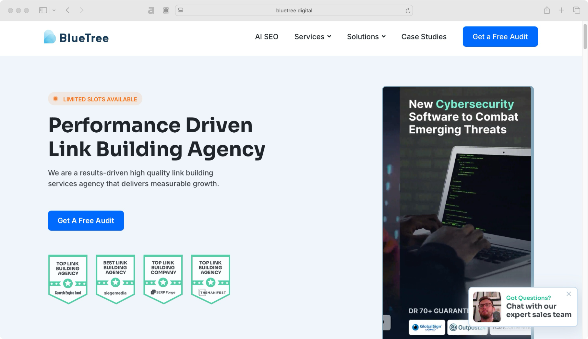 Blue Tree provides one of the best link building services, specializing in B2B and B2C industries.