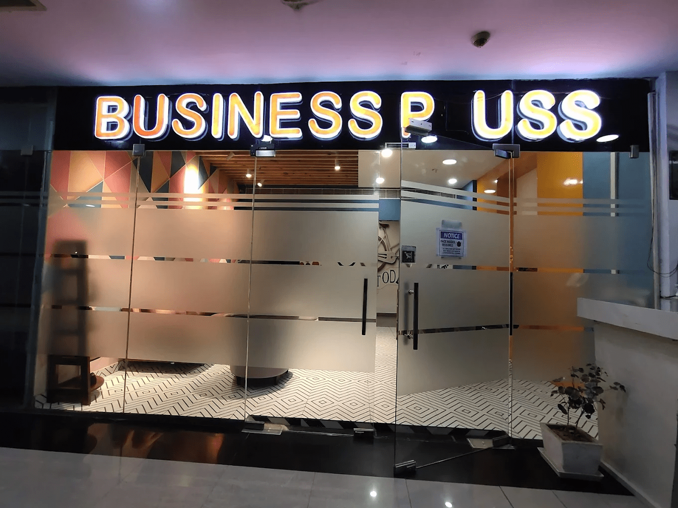 Business Pluss is a modern coworking space in Faridabad for startups and professionals 1.