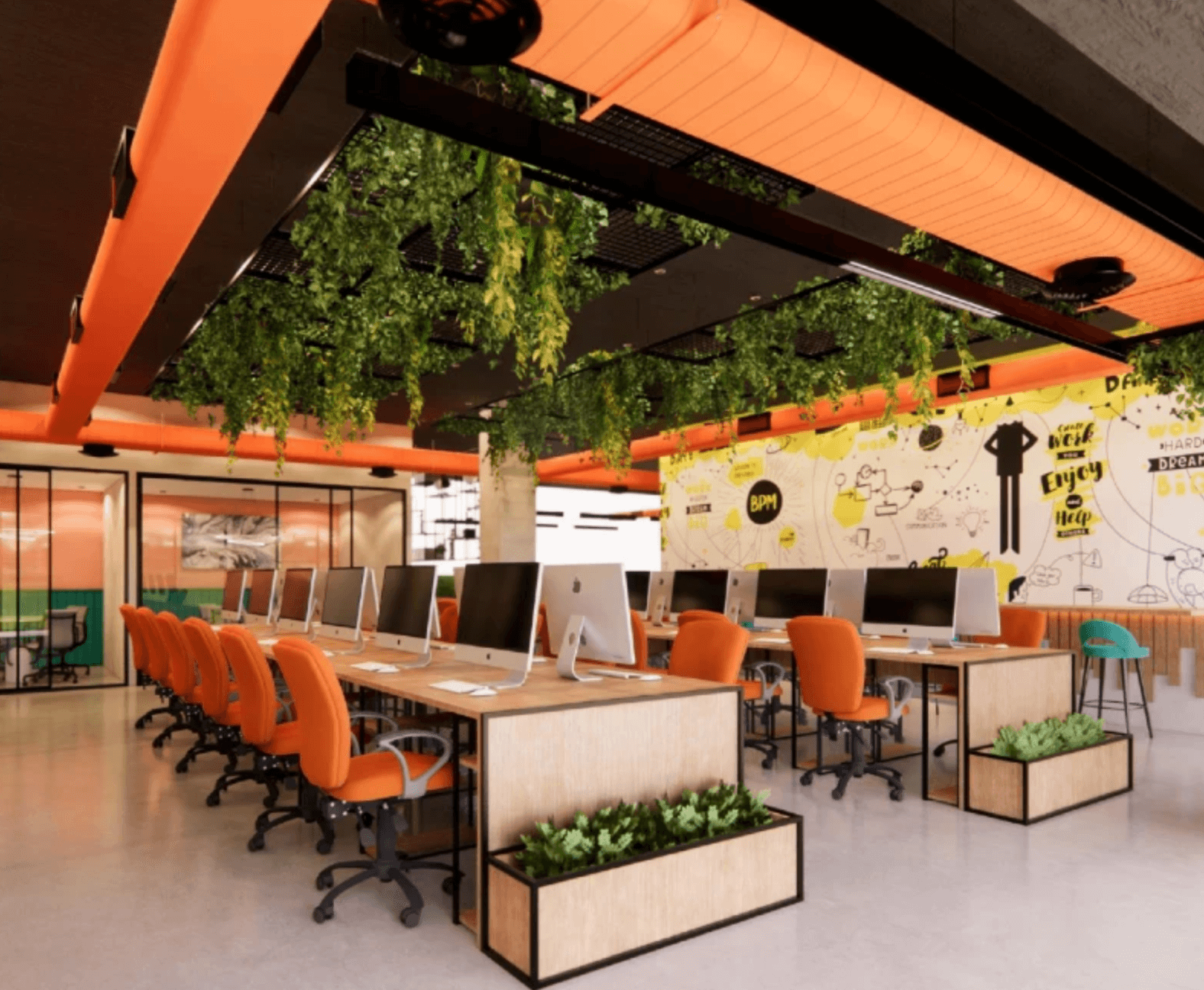 Business Pluss is a modern coworking space in Faridabad for startups and professionals 3.