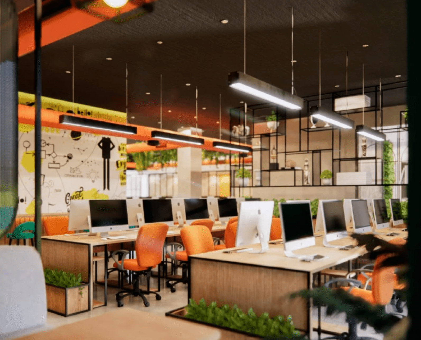 Business Pluss is a modern coworking space in Faridabad for startups and professionals 4.