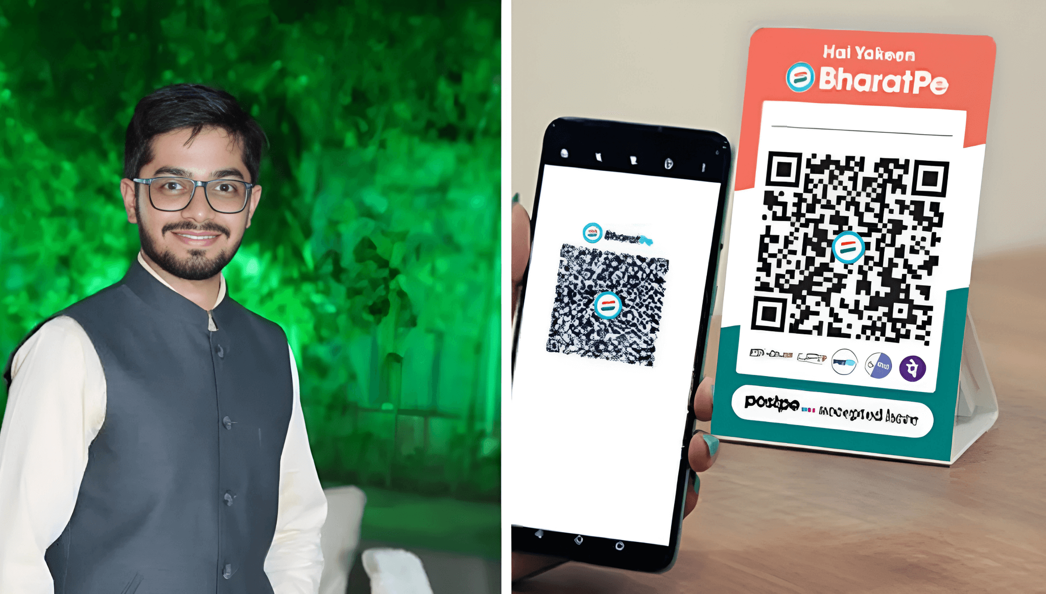 Shashvat Nakrani, co-founder and COO of BharatPe in India.