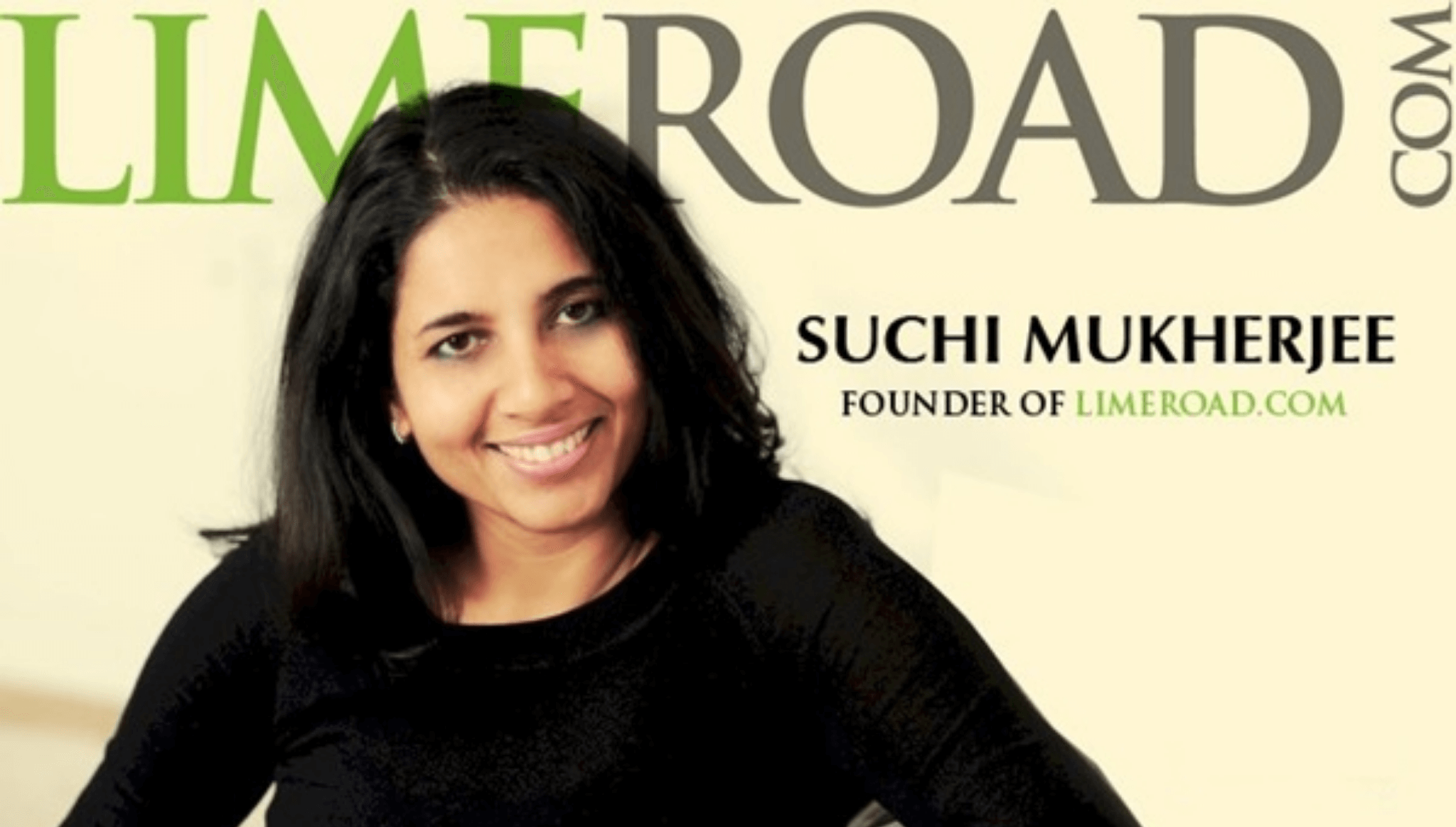 Suchi Mukherjee, founder of LimeRoad in India.