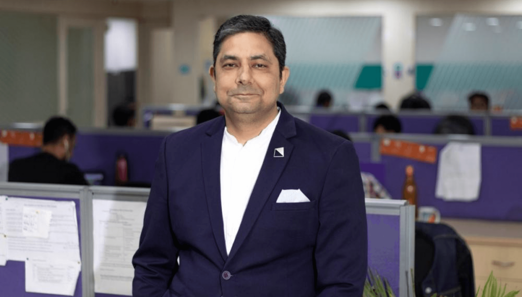 Vivek Raina, co-founder and CEO of Excitel in India.