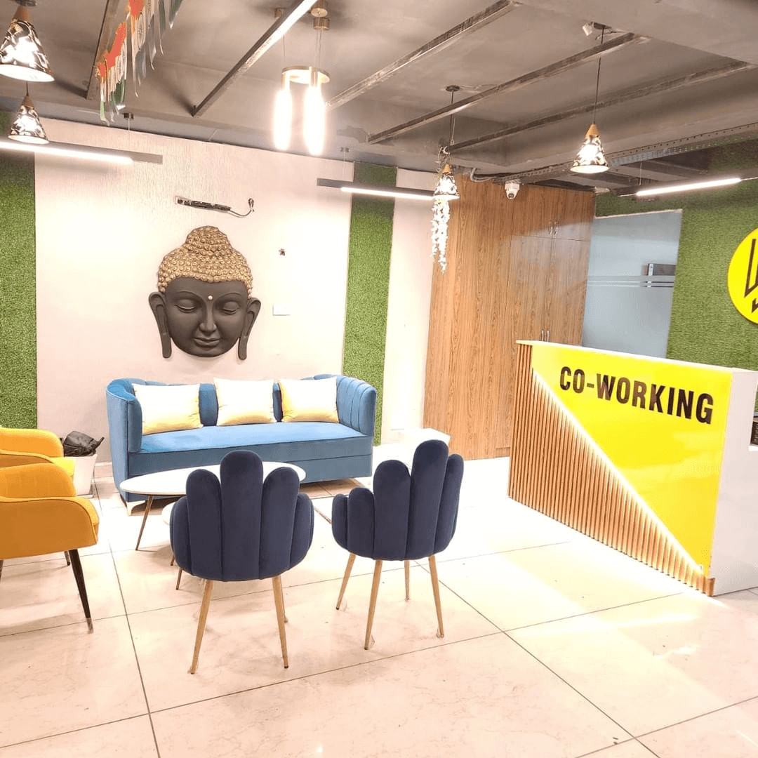 WorkWorm coworking space is a startup-friendly workspace in Faridabad 1.