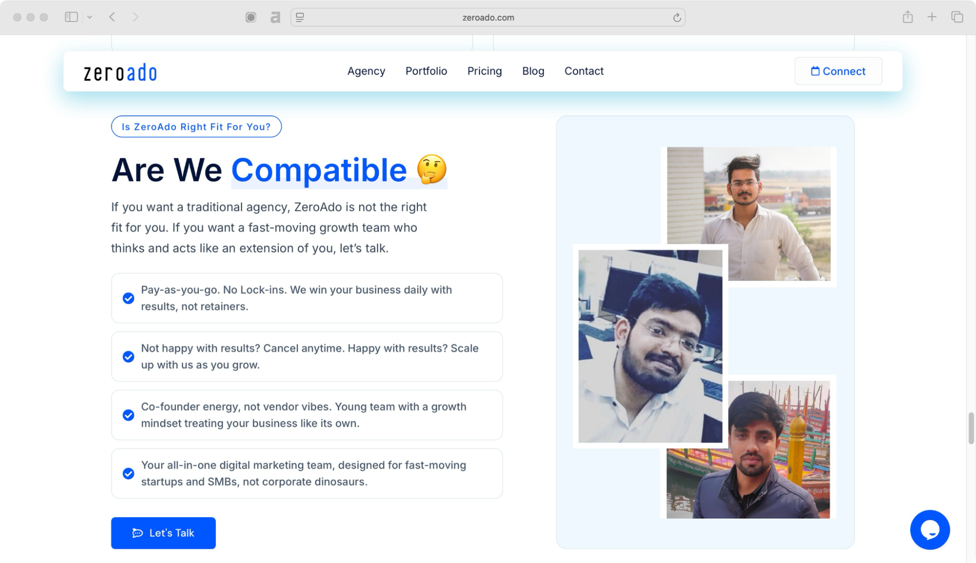 ZeroAdo is the right fit SEO agency for startups and SMBs in Faridabad.