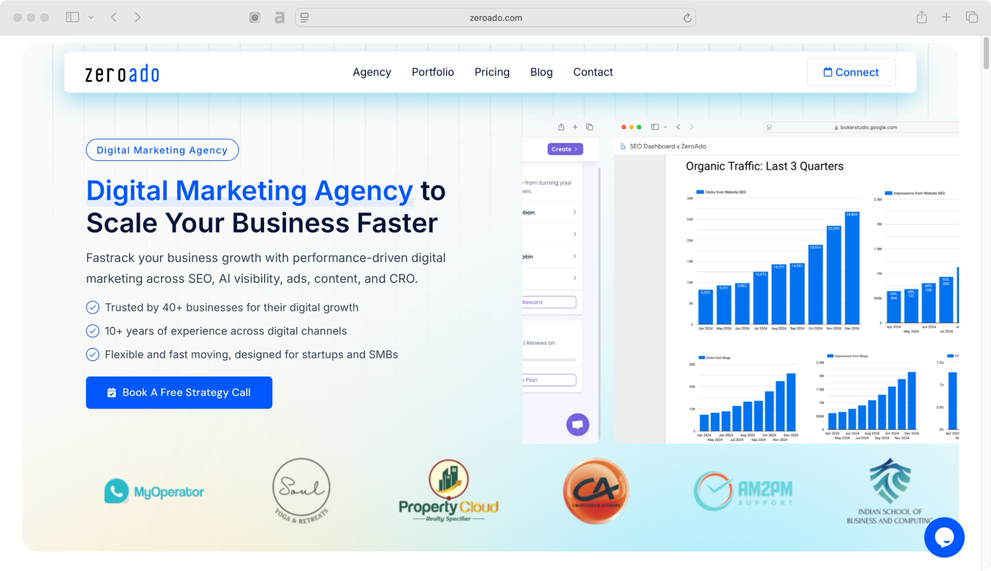 ZeroAdo is a top digital marketing service provider to startups and SMBs in Faridabad.