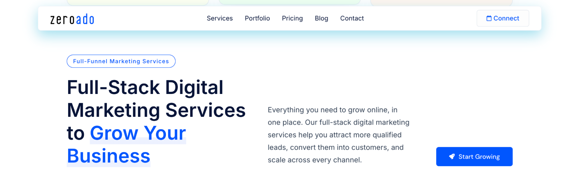 ZeroAdo offers a wide range of digital marketing services in India.