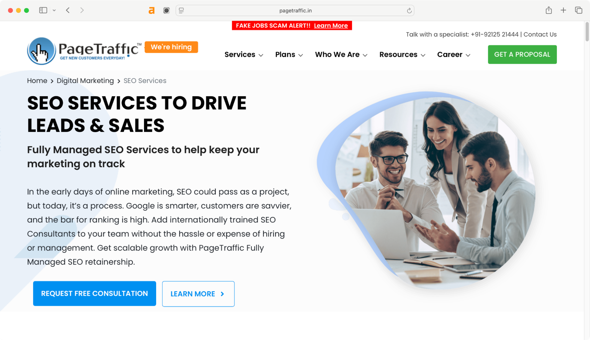 PageTraffic is one of the best SEO agencies in Delhi that can help your business grow.