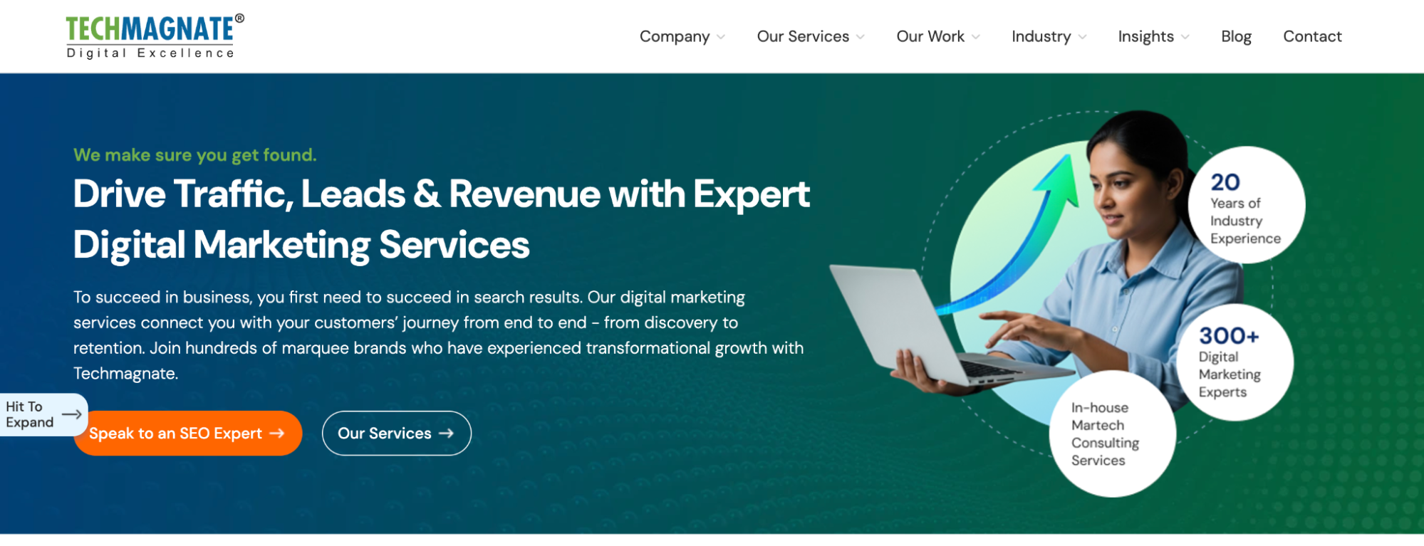 TechMagnate digital marketing companies in India.