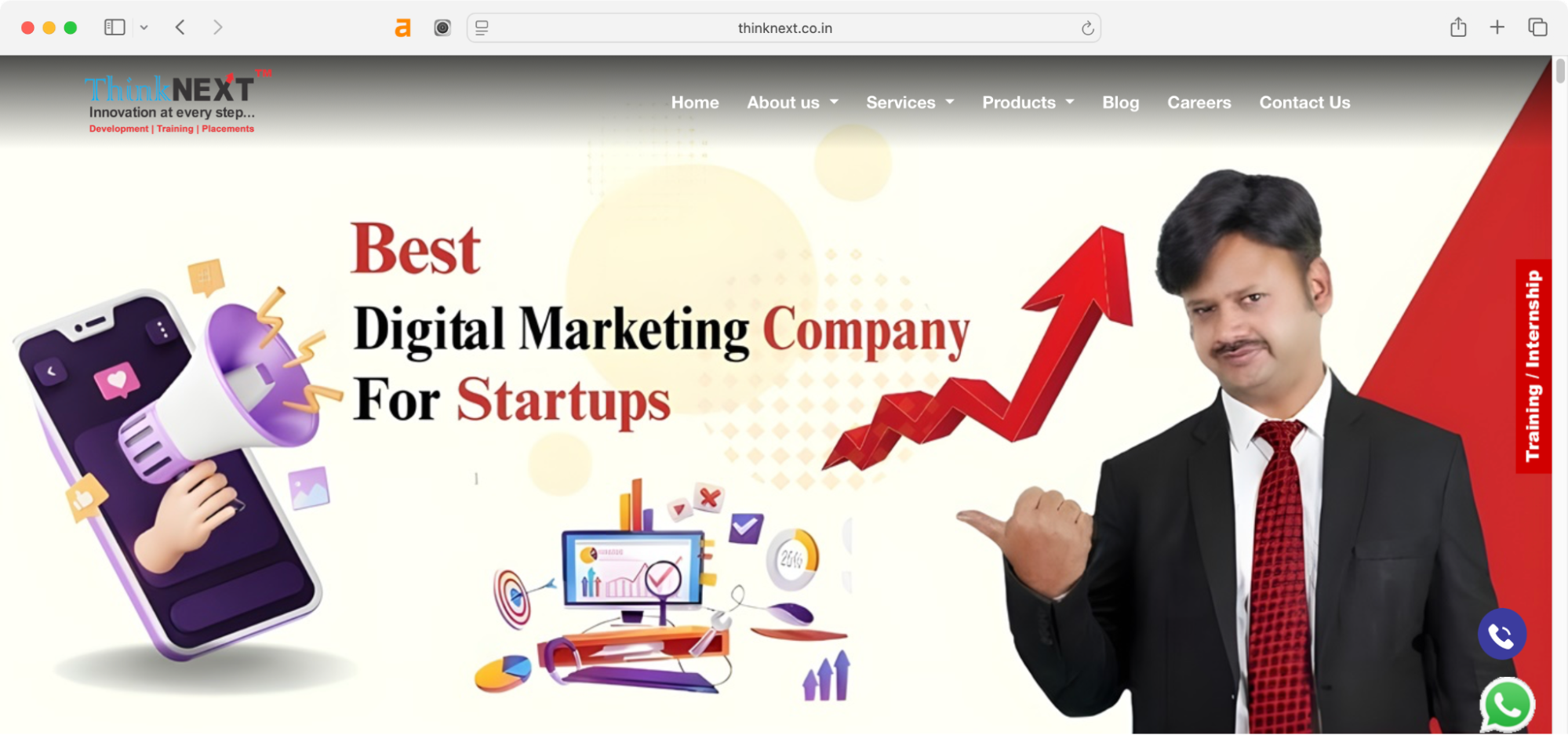 ThinkNEXT Technologies is a digital marketing company for startups.