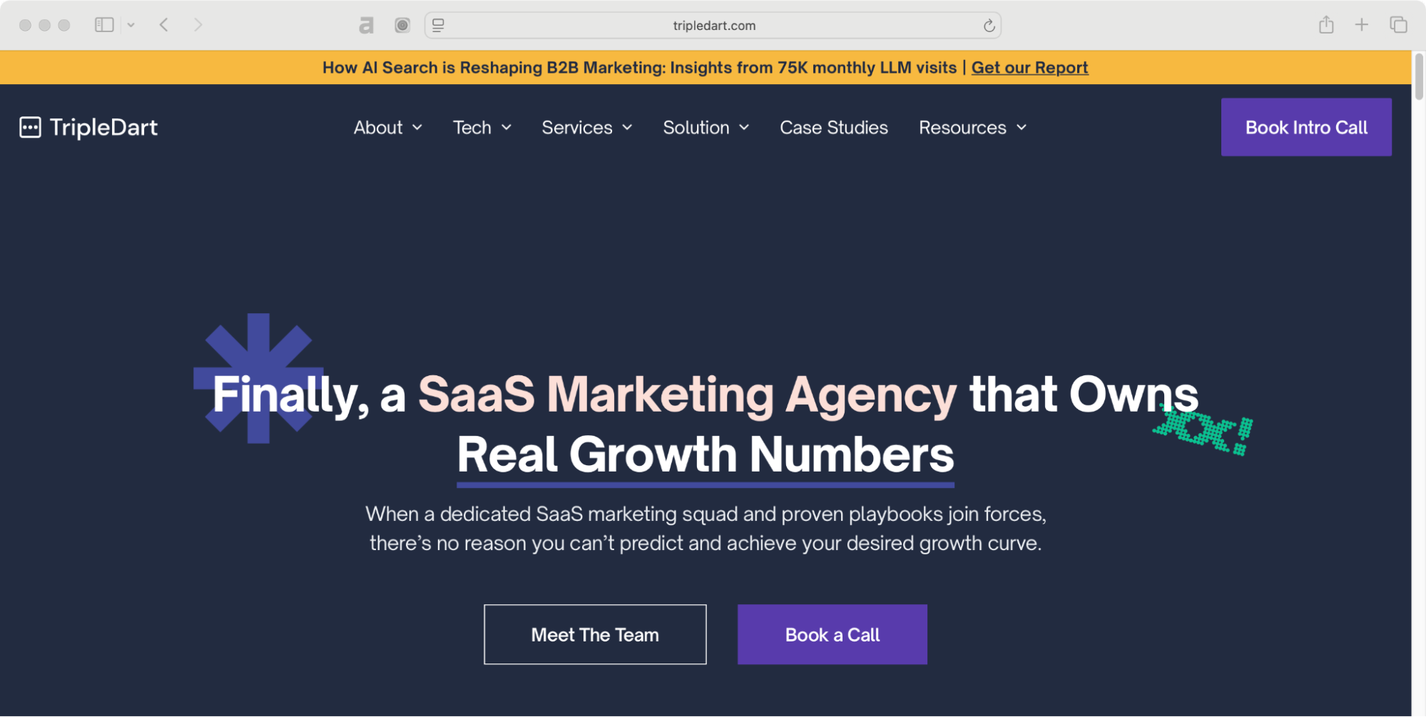Triple Dart is one of the top SaaS marketing agencies in India.