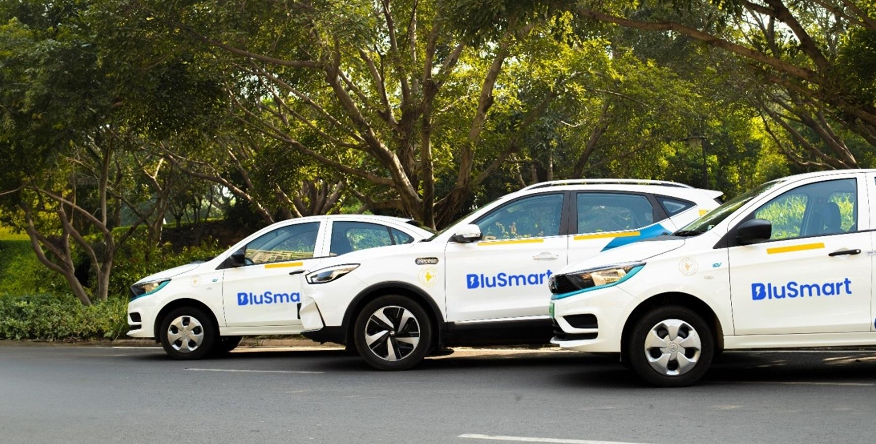 BluSmart electric mobility startup based in Delhi.